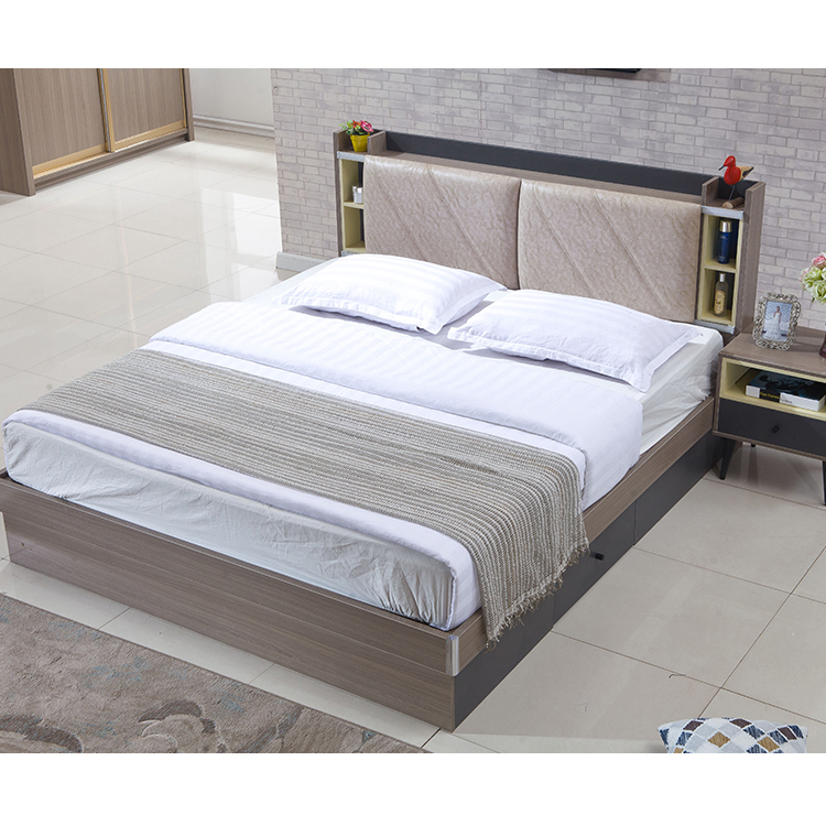 Bộ combo phòng ngủ, gỗ công nghiệp, CBED0001
