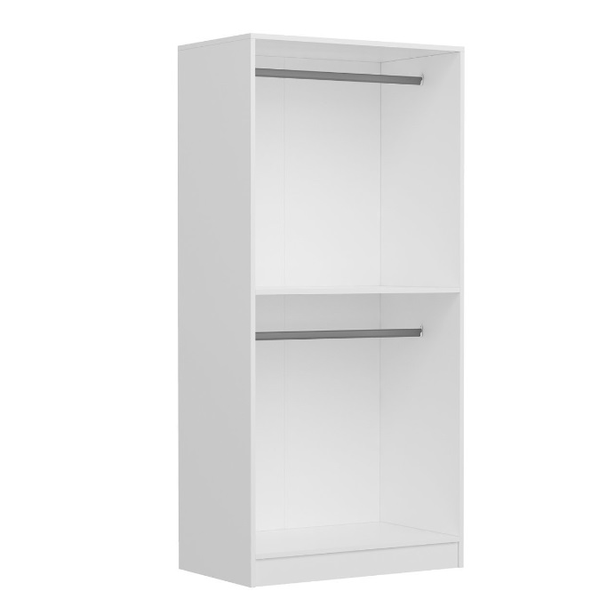 Tủ quần áo 2 cánh gỗ công nghiệp MDF chống ẩm - CWDL0011