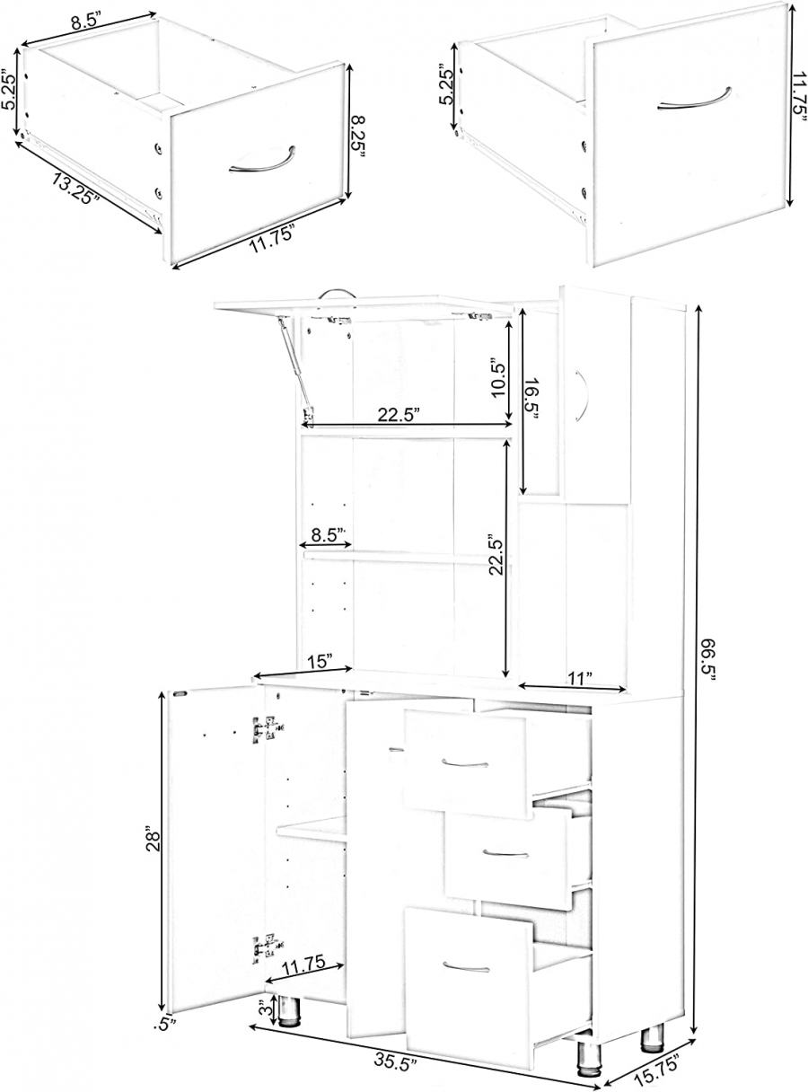 Tủ bếp gỗ công nghiệp MDF chống ẩm - KCWDL0008