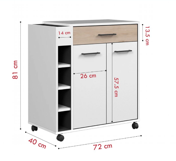 Tủ bếp gỗ công nghiệp MDF chống ẩm - KCWDL0025