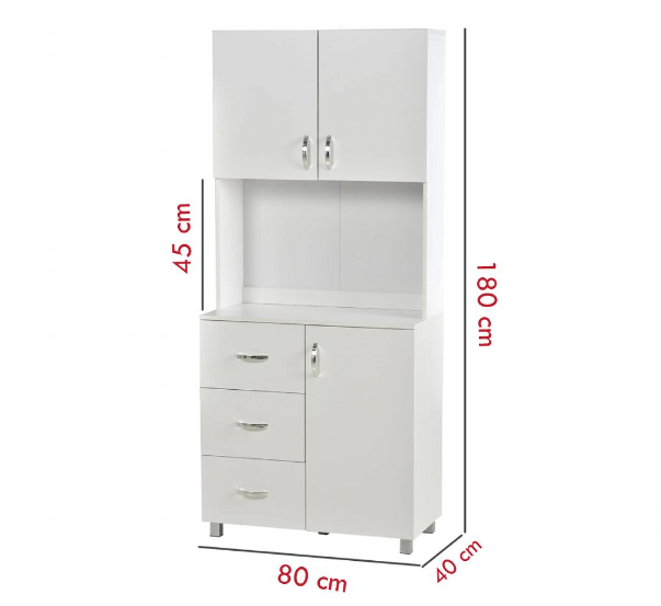 Tủ bếp gỗ công nghiệp MDF chống ẩm - KCWDL0031