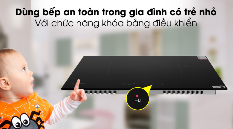 Bếp điện từ hồng ngoại Malloca MIR 772 