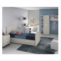 Combo nội thất phòng ngủ trẻ em nhật bản, KID0032