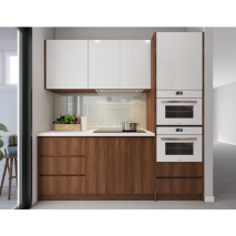 Tủ bếp mini đẹp, thiết kế nhỏ gọn, thương hiệu An Cường Cabinet Pro