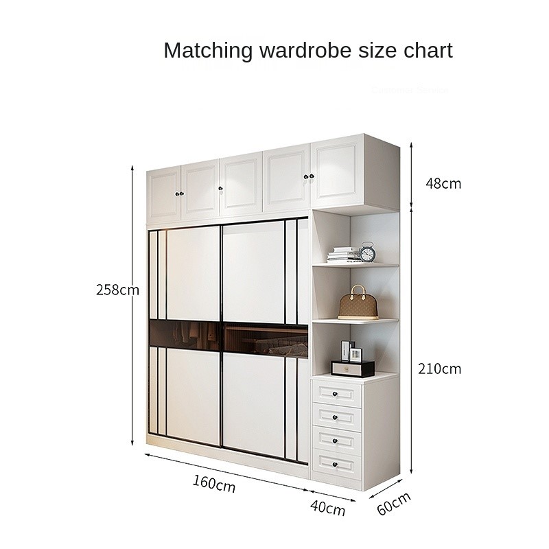 Combo nội thất phòng ngủ, nội thất phòng ngủ gỗ công nghiệp, CBED0005