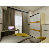 Combo phòng ngủ mdf, thiết kế hiện đại, trẻ trung, CBED0021