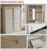 Combo decor phòng ngủ, tone màu trắng, CBED0002