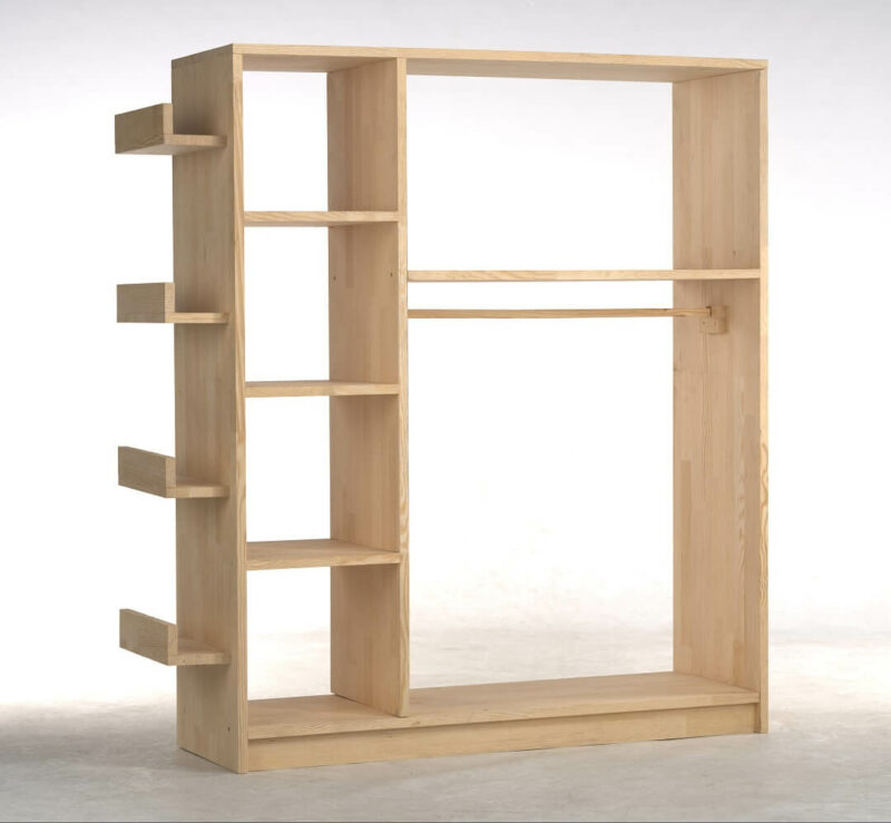 Tủ quần áo hiện đại gỗ công nghiệp MDF chống ẩm - CDWL0029