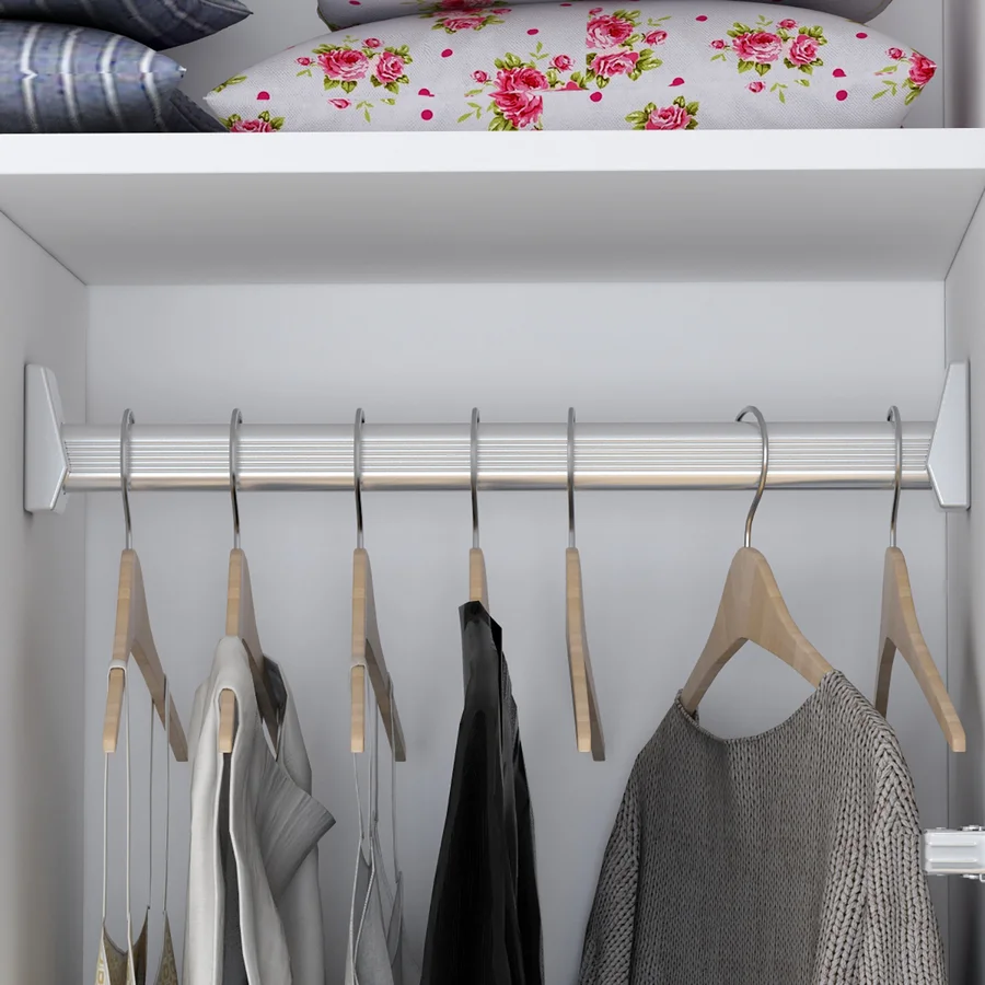 Tủ quần áo 2 cánh gỗ công nghiệp MDF chống ẩm - CWDL0031