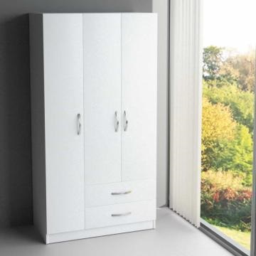 Tủ quần áo 3 cánh 2 ngăn gỗ công nghiệp MDF chống ẩm - CWDL0055