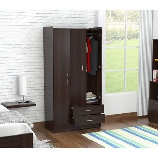 Tủ quần áo 3 cánh 2 ngăn gỗ công nghiệp MDF chống ẩm - CWDL0055