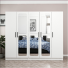 Tủ quần áo 5 cánh gỗ công nghiệp MDF chống ẩm - CWDL0005