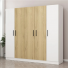 Tủ quần áo 5 cánh gỗ công nghiệp MDF chống ẩm - CWDL0006