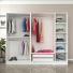 Tủ quần áo 5 cánh gỗ công nghiệp MDF chống ẩm - CWDL0005