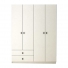 Tủ quần áo 4 cánh 2 ngăn gỗ công nghiệp MDF chống ẩm - CWDL0014