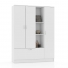 Tủ quần áo 3 cánh 1 ngăn gỗ công nghiệp MDF chống ẩm - CWDL0019