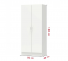 Tủ quần áo 2 cánh gỗ công nghiệp MDF chống ẩm - CWDL0031