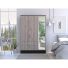 Tủ quần áo 3 cánh 2 ngăn gỗ công nghiệp MDF chống ẩm - CWDL0047