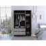 Tủ quần áo 3 cánh 2 ngăn gỗ công nghiệp MDF chống ẩm - CWDL0047