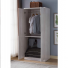 Tủ quần áo 2 cánh gỗ công nghiệp MDF chống ẩm - CWDL0048