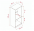 Tủ quần áo 2 cánh gỗ công nghiệp MDF chống ẩm - CWDL0048