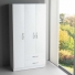 Tủ quần áo 3 cánh 2 ngăn gỗ công nghiệp MDF chống ẩm - CWDL0055