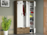 Tủ quần áo 3 cánh 2 ngăn gỗ công nghiệp MDF chống ẩm - CWDL0056