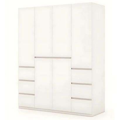 Tủ quần áo cánh mở gỗ công nghiệp MDF chống ẩm TU043 - 1m6