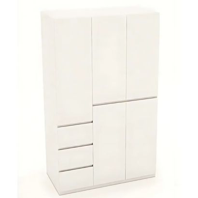 Tủ quần áo cánh mở gỗ công nghiệp MDF chống ẩm TU042 - 1m2