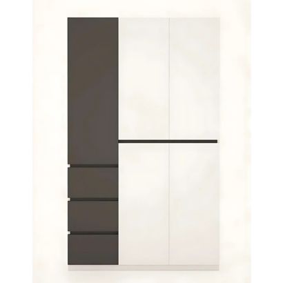 Tủ quần áo cánh mở gỗ công nghiệp MDF chống ẩm TU042 - 1m2
