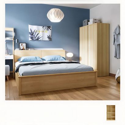 Tủ quần áo gỗ công nghiệp MDF chống ẩm TU033 - 1m