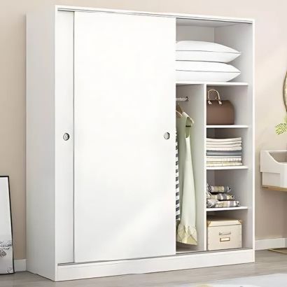 Tủ quần áo gỗ công nghiệp MDF chống ẩm TU034 - 1m2
