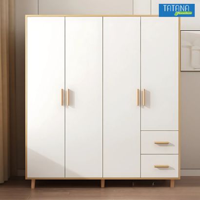 Tủ quần áo gỗ công nghiệp MDF chống ẩm TU037