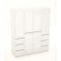 Tủ quần áo cánh mở gỗ công nghiệp MDF chống ẩm TU043 - 1m6