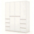 Tủ quần áo cánh mở gỗ công nghiệp MDF chống ẩm TU043 - 1m6