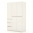 Tủ quần áo cánh mở gỗ công nghiệp MDF chống ẩm TU042 - 1m2