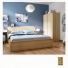 Tủ quần áo gỗ công nghiệp MDF chống ẩm TU033 - 1m