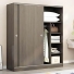 Tủ quần áo gỗ công nghiệp MDF chống ẩm TU034 - 1m2