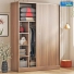 Tủ quần áo cửa lùa gỗ công nghiệp MDF chống ẩm TU039 - 1m4