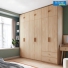 Tủ quần áo 4 cánh gỗ công nghiệp MDF chống ẩm TU036 - 2m