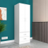 Tủ quần áo gỗ công nghiệp MDF chống ẩm TU031 - 1m2