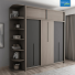 Tủ quần áo cửa lùa gỗ công nghiệp MDF chống ẩm TU029 - 2m