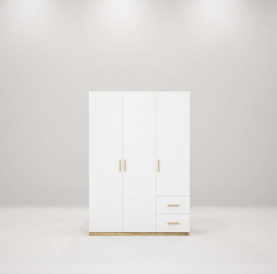 Tủ quần áo gỗ công nghiệp MDF chống ẩm TU010 - 1m2