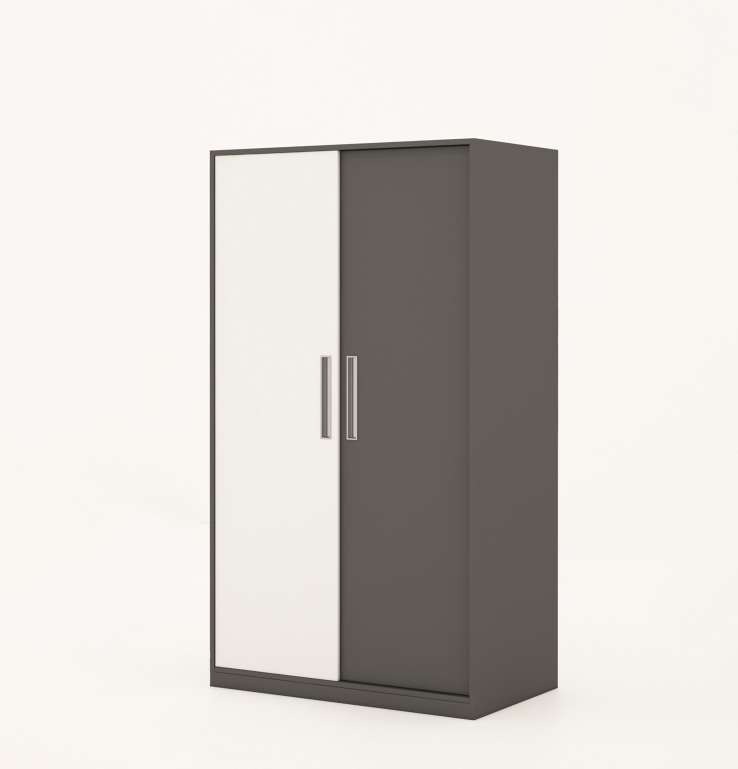Tủ quần áo gỗ công nghiệp MDF chống ẩm TU013 - 1m2