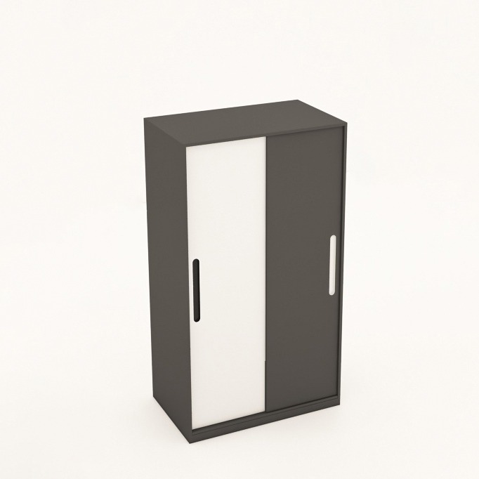 Tủ quần áo gỗ công nghiệp MDF chống ẩm TU015 - 1m2