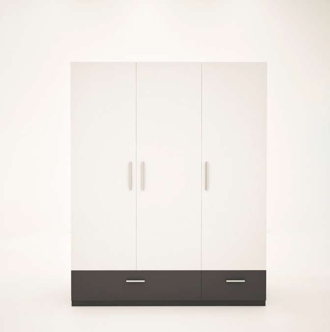 Tủ quần áo gỗ công nghiệp MDF chống ẩm TU020 - 1m2