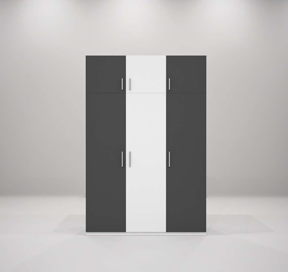 Tủ quần áo gỗ công nghiệp MDF chống ẩm TU027 - 1m2