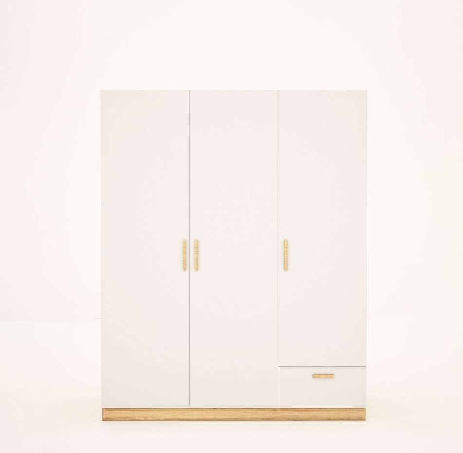Tủ quần áo gỗ công nghiệp MDF chống ẩm TU028 - 1m2