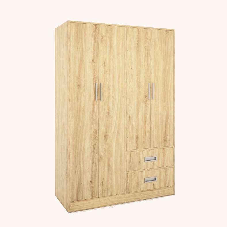 Tủ quần áo gỗ công nghiệp MDF chống ẩm TU031 - 1m2