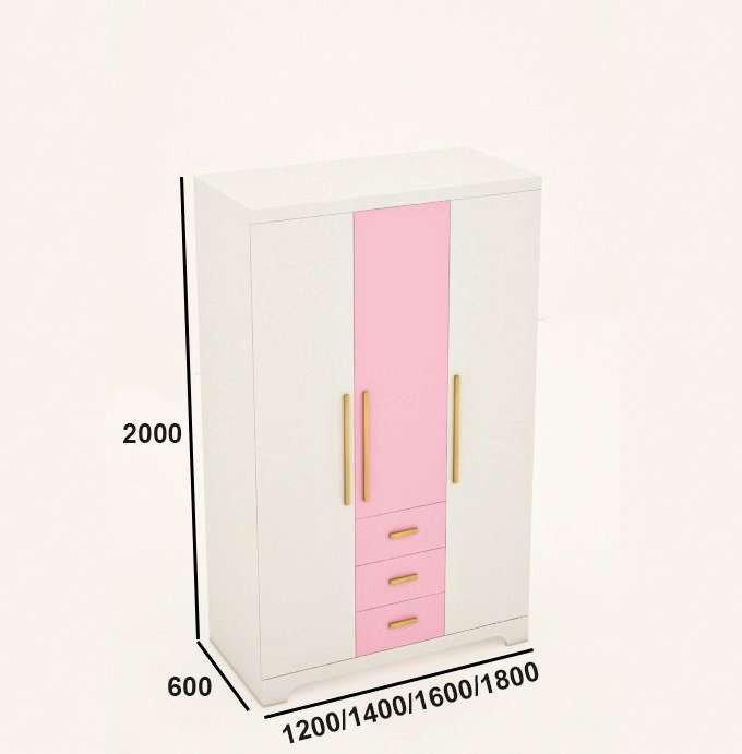 Tủ quần áo gỗ công nghiệp MDF chống ẩm TU035